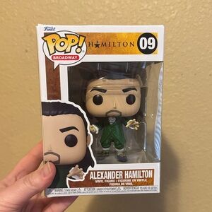 Funko Pop! Broadway Alexander Hamilton in Green and Black
